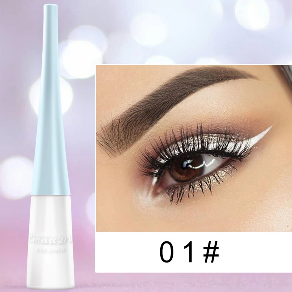 

Neon Liquid Eyeliner Pencil Waterproof Colorful Blue Green Yellow White Eye Liner Pen Women Makeup Eyes Cosmetics