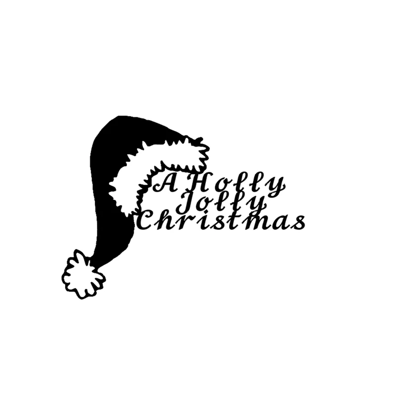 Металлические штампы Eastshape Holly Jolly Рождественская шляпа новинка 2019 для