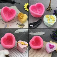 3d various love shape silicone cake mold baking heart silicone mould for soap cookies fondant cake tools cake decorating