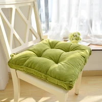 thickened filled fabric cushion student chair cushion classroom office chair cushion stool floor seat cushion tatami