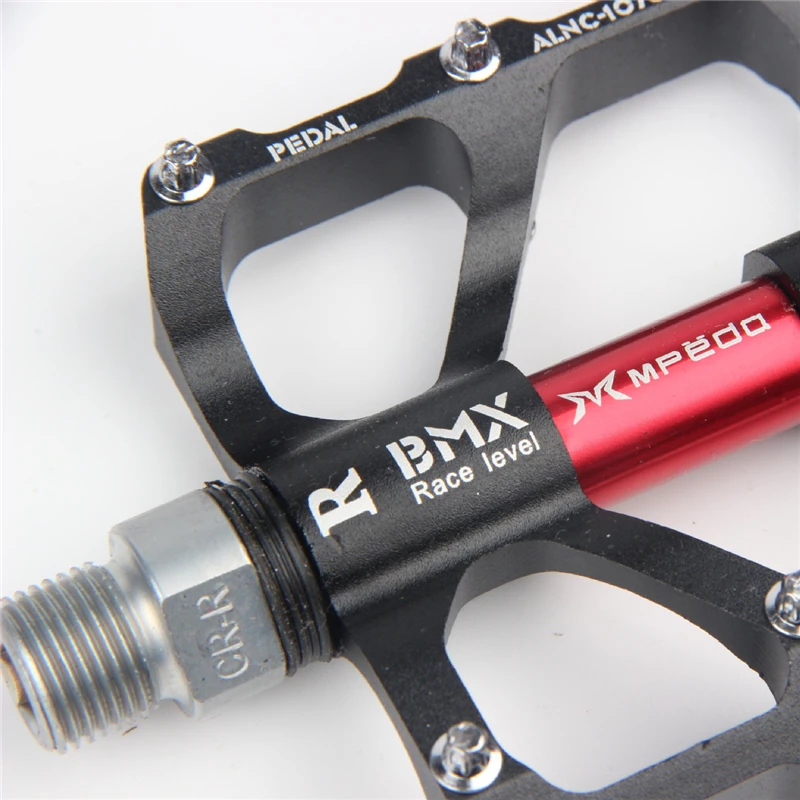 BMX MTB педали 3 герметичных подшипника велосипедные бутсы колышки алюминиевый сплав дорожный горный складной велосипед педали велосипедные аксессуары