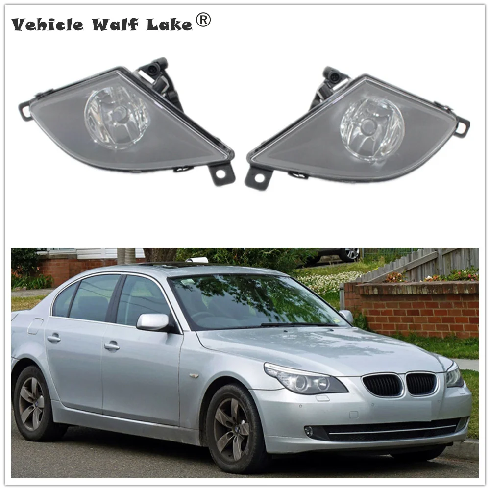 Для BMW 5 серия E60 E61 LCI 525D 525i 520i 520d 523i 523d 2007 2008 2009 2010 спереди Галогенные