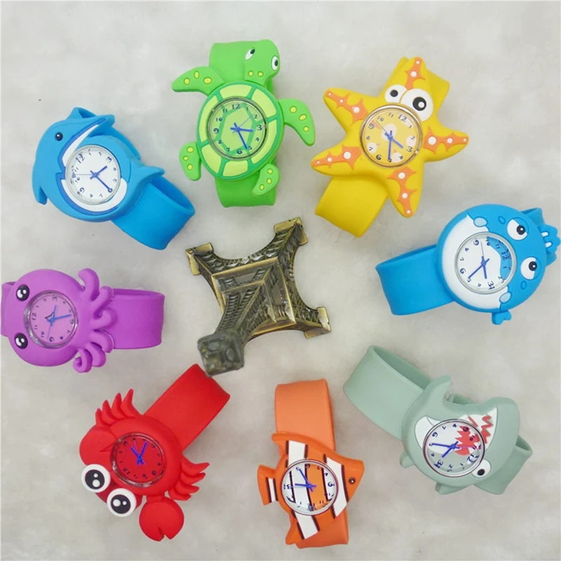 Детские часы с мультяшным рисунком Наручные детские кварцевые для подарков Relogio
