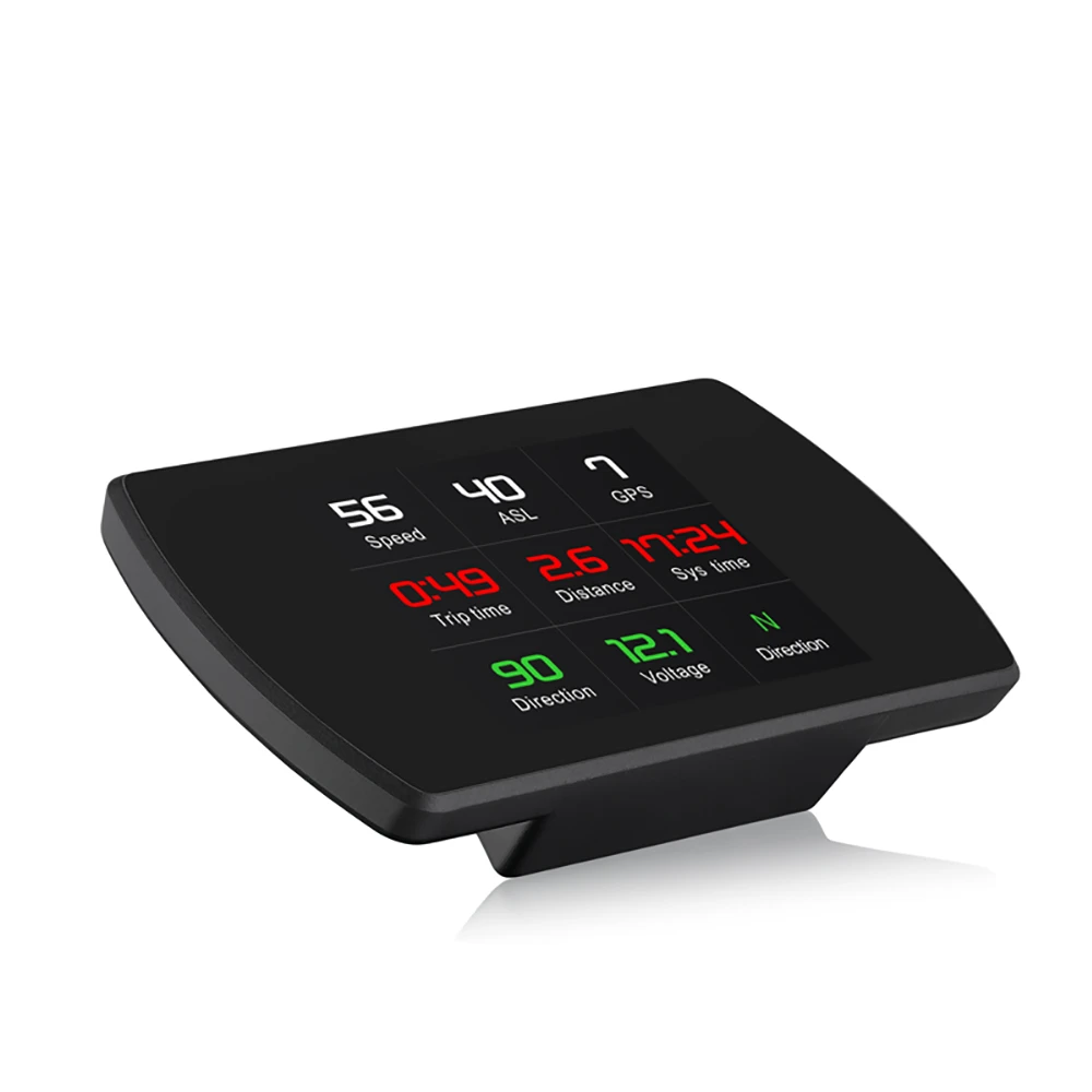 Smart Hud Автомобиль Head Up Display OBD GPS Бортовой автомобильный компьютер Цифровой метр