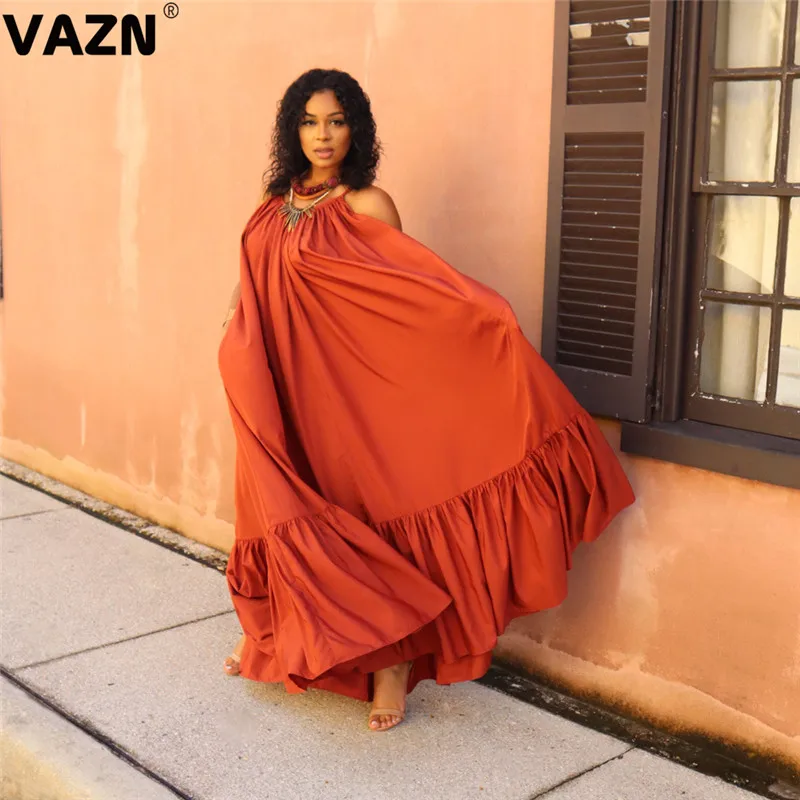 Новинка 2020 летнее Сексуальное Женское однотонное бальное платье 2 цветов на