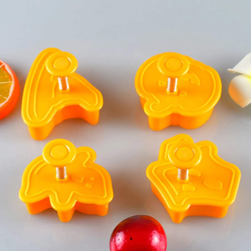 4 шт. Хэллоуин для выпекания печенья Форма выпечки тыквы форма пирогов