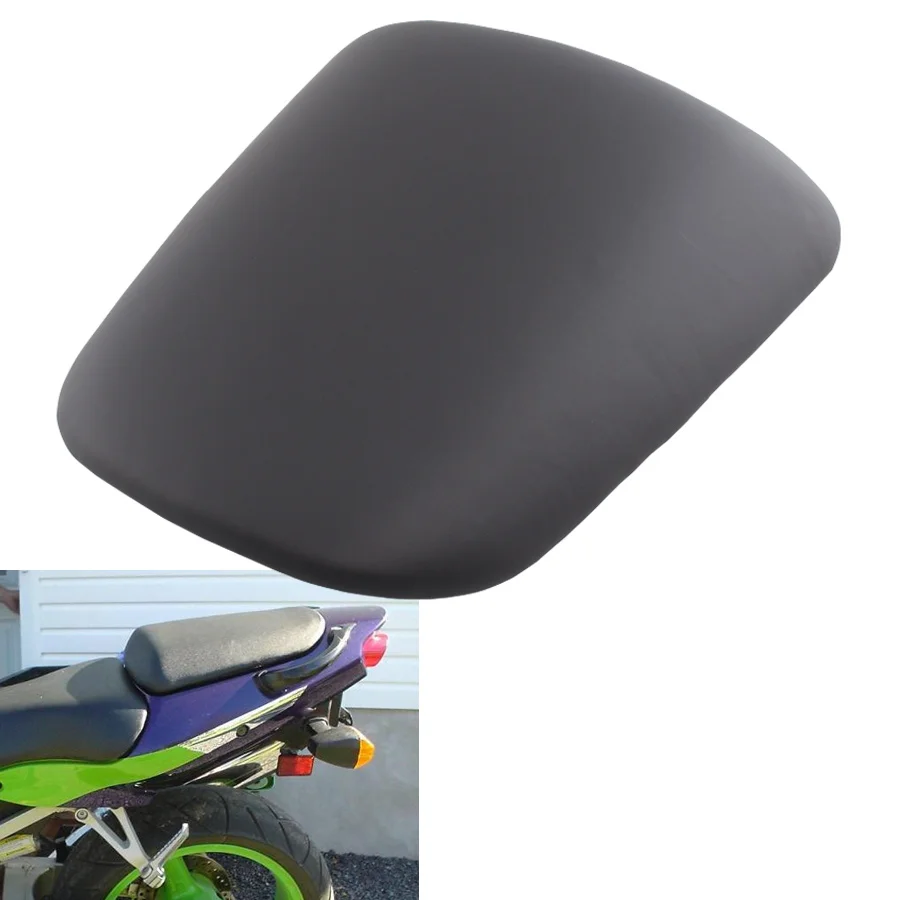 

Motorcycle Rear Passenger Cushion Leather Seat Cover For KAWASAKI ZX6R ZX6R Seat 1998-2002 1999 2000 2001