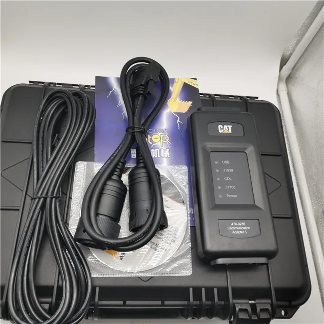 

CAT Communication Adapter 4 ET4 2755121 4780235 3177485, CAT Adapter 4 Diagnostic Kit 275-5121 478-0235 317-7485