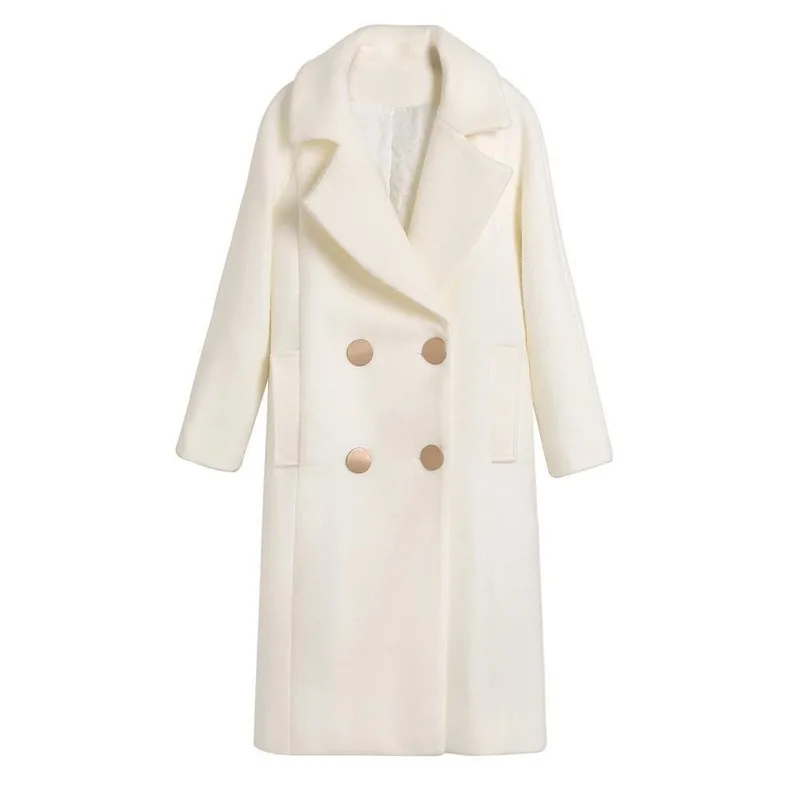 Wool Women Plain Elegant Gentle Aesthetic Woolen Coats Womens Turn-down Collar Blends Chic Ins Female Fashion Stylish Outwear
Wool Women Plain Elegant Gentle Aesthetic Woolen Coats Womens Turn-down Collar Blends Chic Ins Female Fashion Stylish Outwear