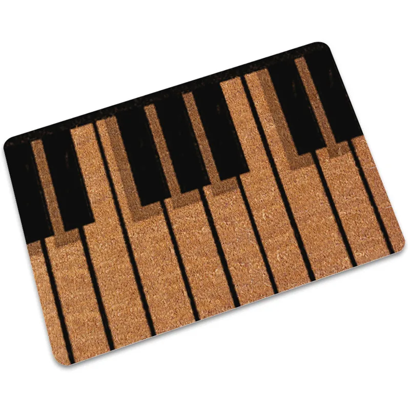 Коврик для фортепианных ключей резиновый коврик входной двери