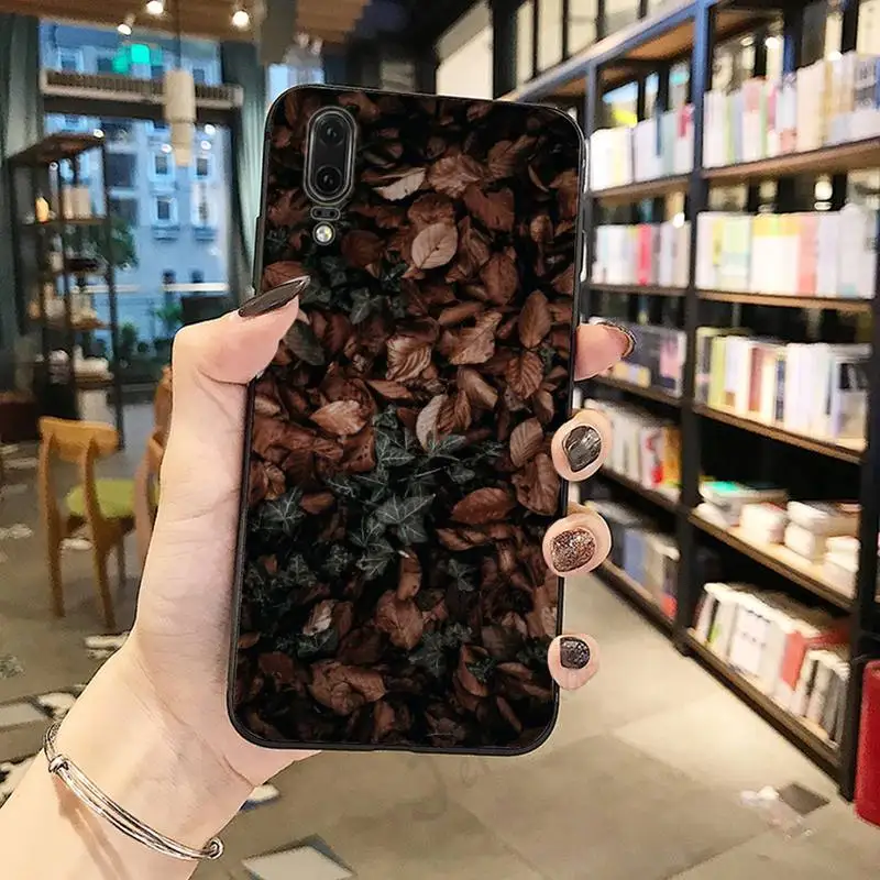 

Beautiful autumn leaves high quality Phone Case For Huawei honor Mate P 10 20 30 40 Pro 10i 9 10 20 8 x Lite