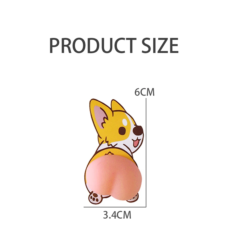 3D милый задний корпус Автомобильная дверь защита от столкновений резиновая