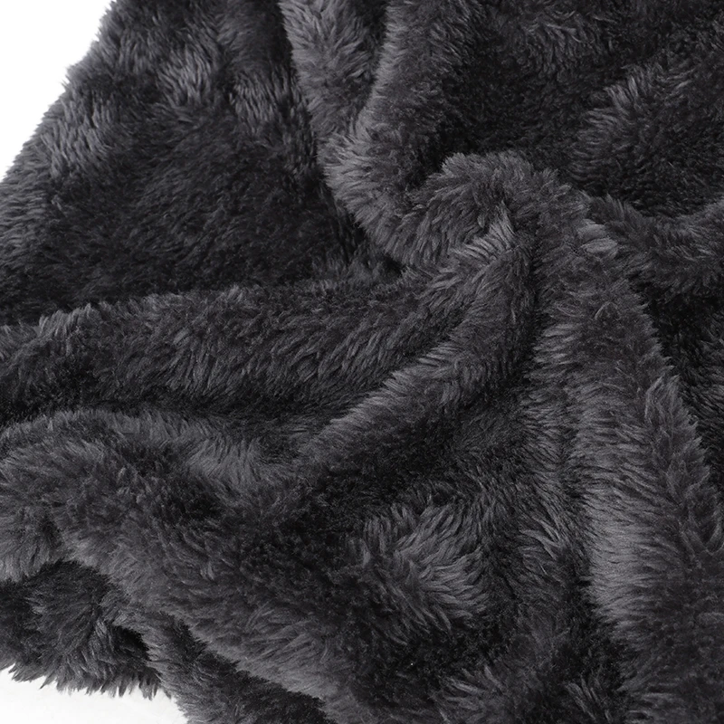 2019 полосатый ярлык с буквами хлопковый шарф зимняя шапка мужской плюс бархатный