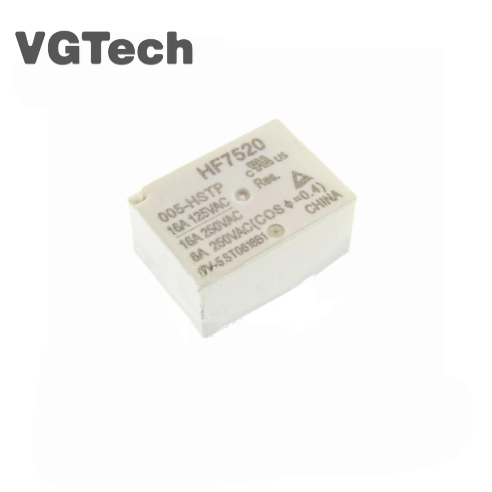 

Реле DIP4 HF7520- 005 012 024 -HSTP 5VDC 12VDC 24VDC 16A