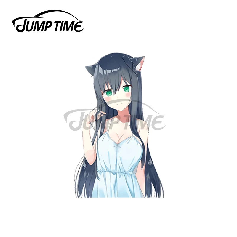 JumpTime 13x4 см Kawaii/платье для девочек в стиле аниме Неко девушка милый и хвостом