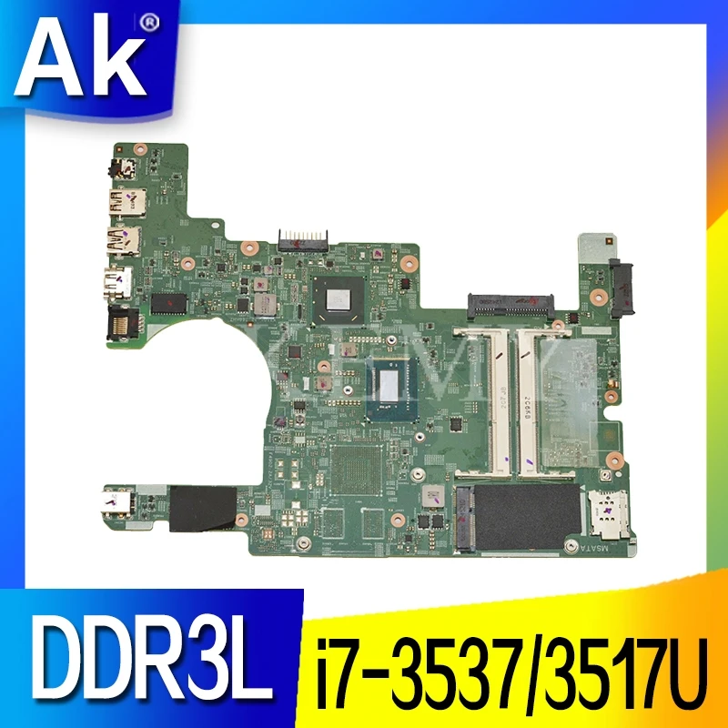 

Материнская плата для ноутбука For DELL Inspiron 15Z 5523 15,6 "i7-3537U/3517U DDR3L протестированная Mainboard