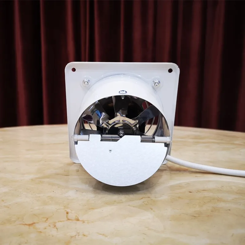 4-дюймовый встроенный вентилятор для воздуховода вентиляции металлических труб