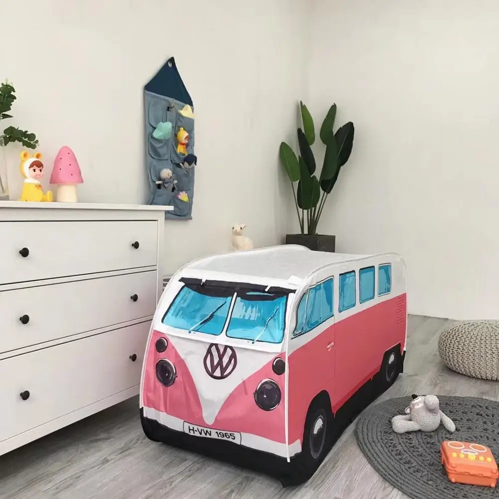 С изображением машинок и автобусов дизайнерская футболка для мальчиков палатка