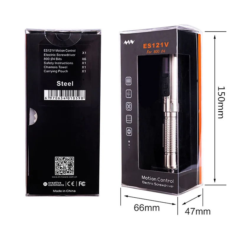 Мини-отвертка ES121v T2 T5 P2 H1.5 PH000 SH1.5 набор карманных сверл точная Аккумуляторная