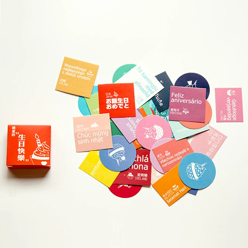 Милые Мультяшные Стикеры для заметок с эффектом эмоционального исцеления