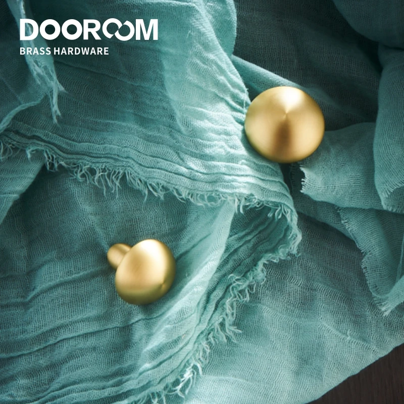 Ручки для мебели Dooroom из латуни милые ручки шкафов ящиков детской комнаты|Ручки