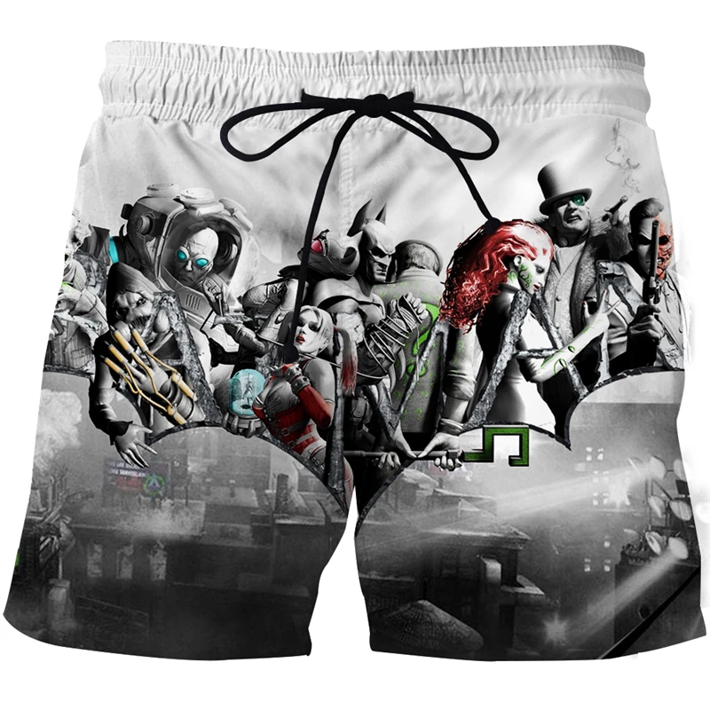 

2021 New 3D Printed Beach Pants Men's SumMer Breathable Fashion Surf Shorts