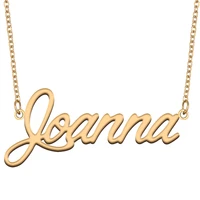necklace with name joanna for his her family member best friend birthday gifts on christmas mother day valentines day