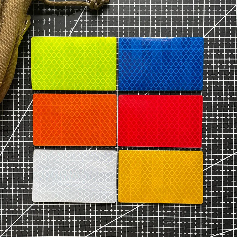 Светоотражающая табличка для подсветки рабочая улицы рюкзак ночного бега