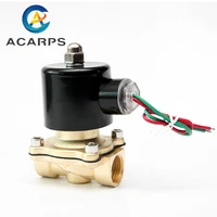 18 14 12 1 2 inch normally closed brass solenoid valve 220vac 110vac 24vdc 12vdc 24vac direct acting for water gas oil