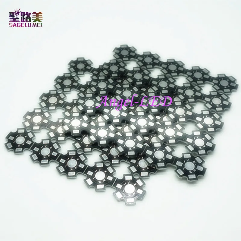 Светодиодный алюминиевый радиатор высокой мощности 50 шт. 1 Вт/3 Вт/5 Вт 20