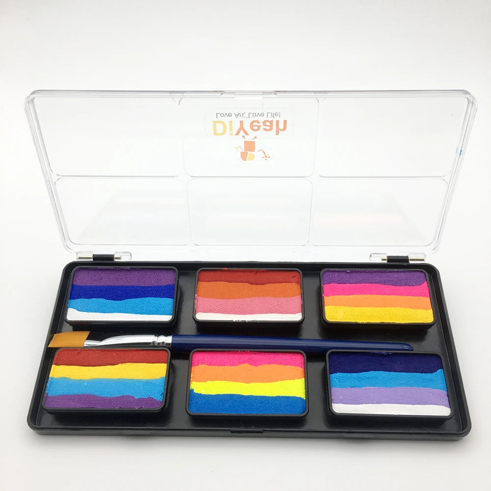 DiYeah палитра для рисования лица краска тела краски на водной основе макияж