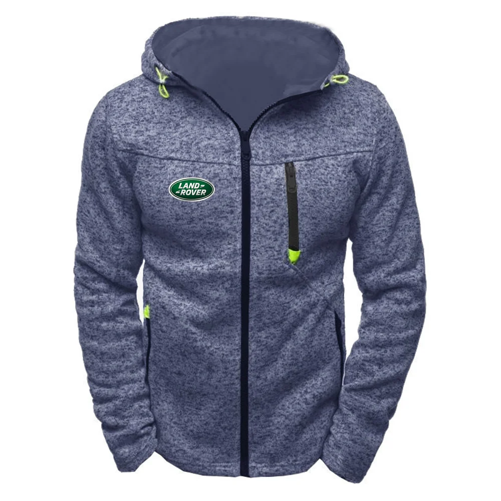 

Land Rover Latest Casual Sports Hooded Men's Sweatshirt Hoodie Men's Long-Sleeved Jacket Zipper Track Field Sportswear S-4XL A+1
