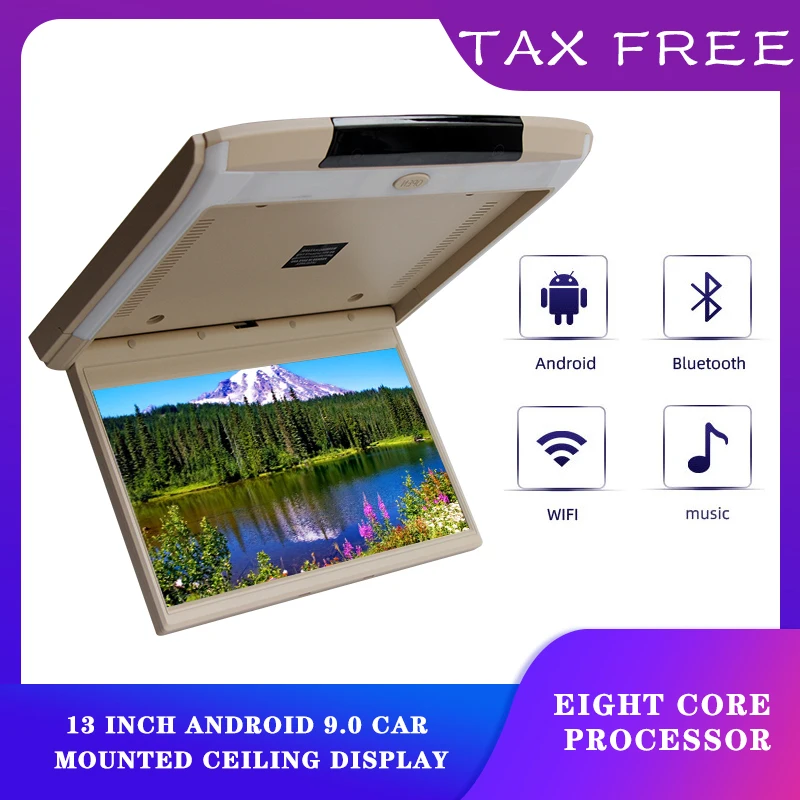 8 ядерный автомобиля Экран 2 + 16G 13 дюймов монитор Дисплей для Vw Passat B5 B6 Гольф Mk4 Sharan