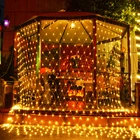 Светодиодная сетчатая гирлянда 2x2 м, 3x2 м, 6x4 м