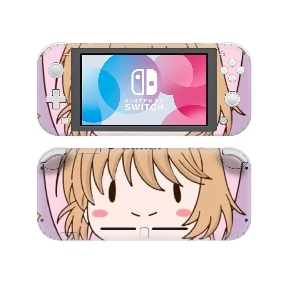 Cardcaptor Sakura Nintendo переключатель кожи Стикеры наклейка крышка Для Lite Защитная пленка