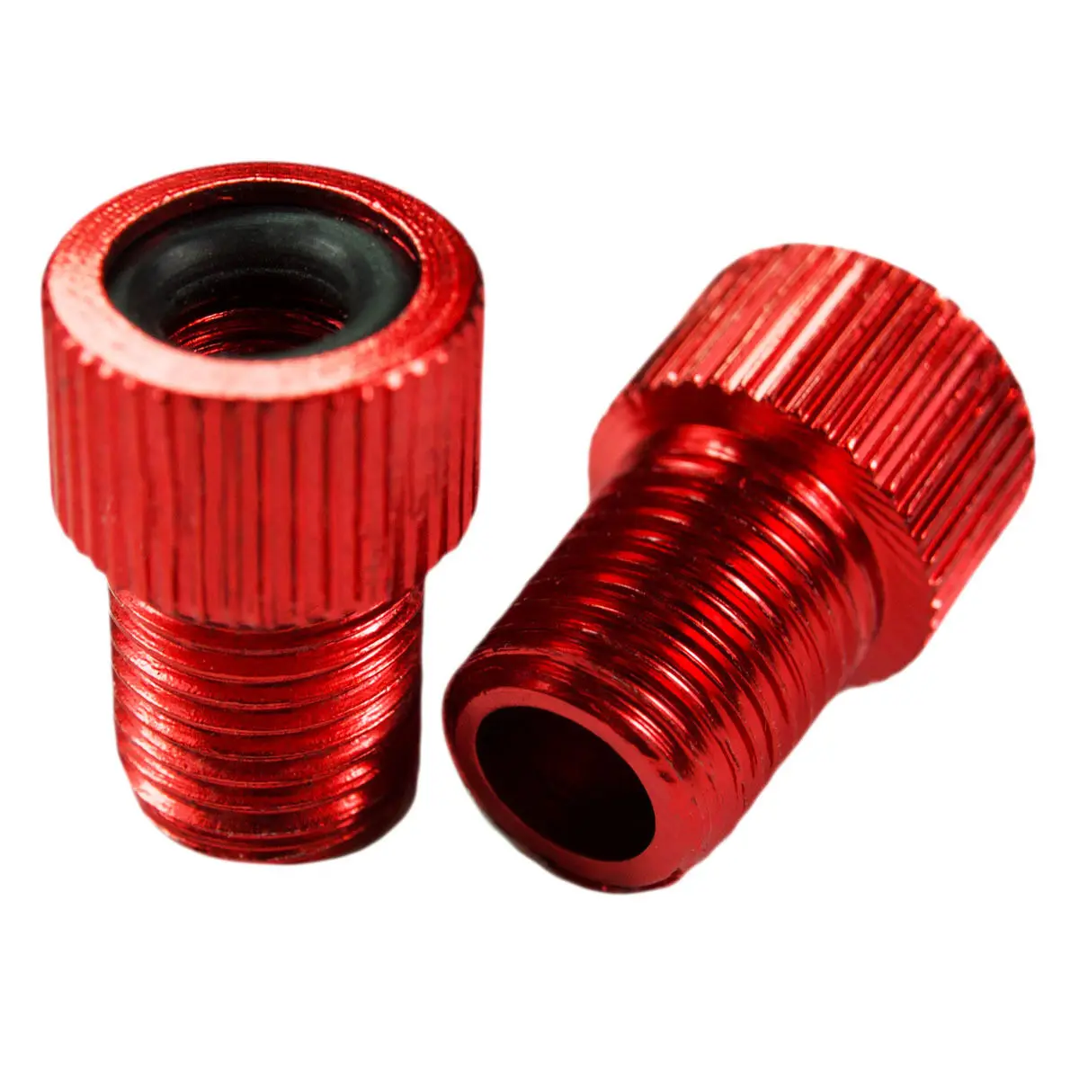 

Насадка для велосипеда, 2 шт., Цветной алюминиевый сплав, адаптер клапана велосипеда, аксессуары для горного велосипеда