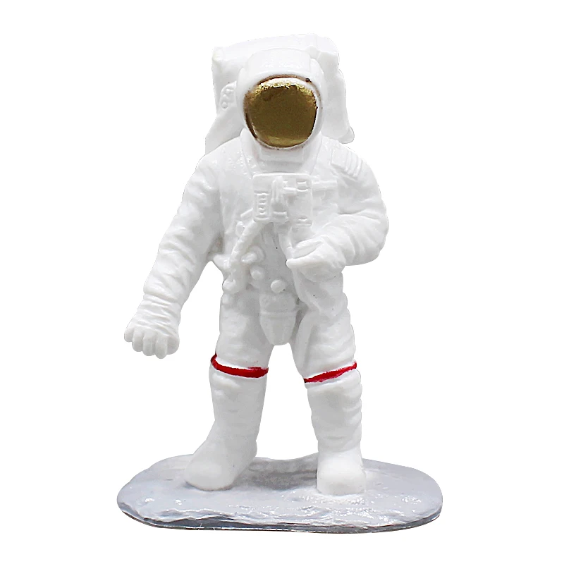 Model Figurine Astronaut Mini Small Space Vehicle Rover Spaceship DIY Hand Made Action Figures Toys Doll Home Decor | Игрушки и хобби