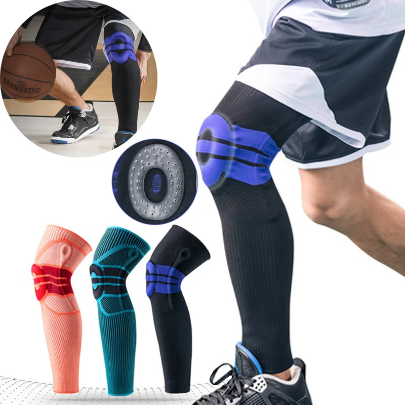 

1 шт., силиконовые фиксаторы на колено для спорта