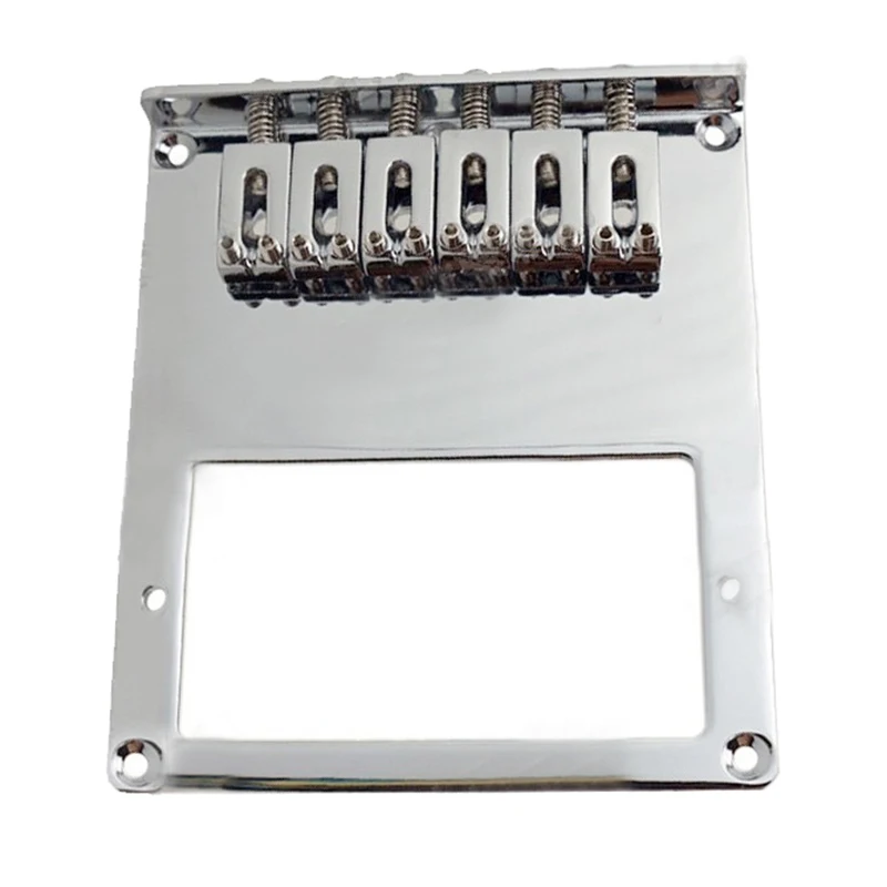 1 упаковка квадратный 6 Седло мост цинковый сплав для Tele Humbucker Замена|Детали и