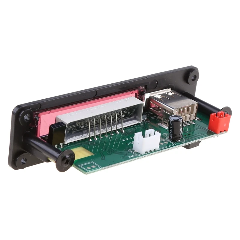 

LED USB Bluetooth 5.0 Audio Lossless APE Module TF FM Radio Support Power-off Memory Playback Wireless 12V MP3 WMA Decoder J0PB