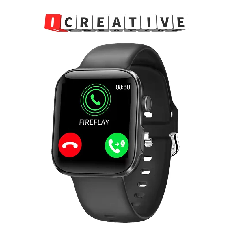 

Icreative GT3 Smart Watch Bluetooth-Compatible SmartWatch With Call Heart Rate Sleep Pedometer Men and Women Sports SmartWatch