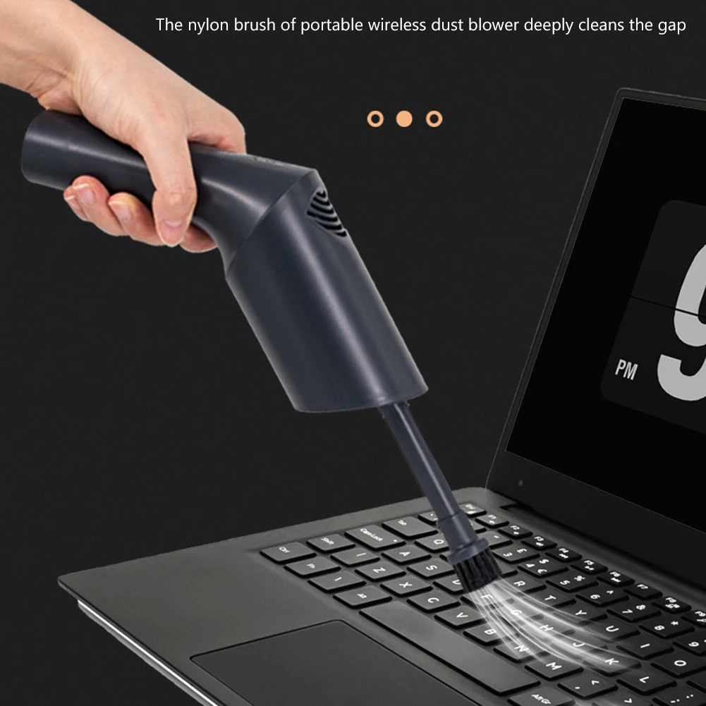 

Electric Air Duster Blower Collector Portable Wireless Keyboard Laptop Cleaner DC 5V Handheld Camera Cleaning Tool