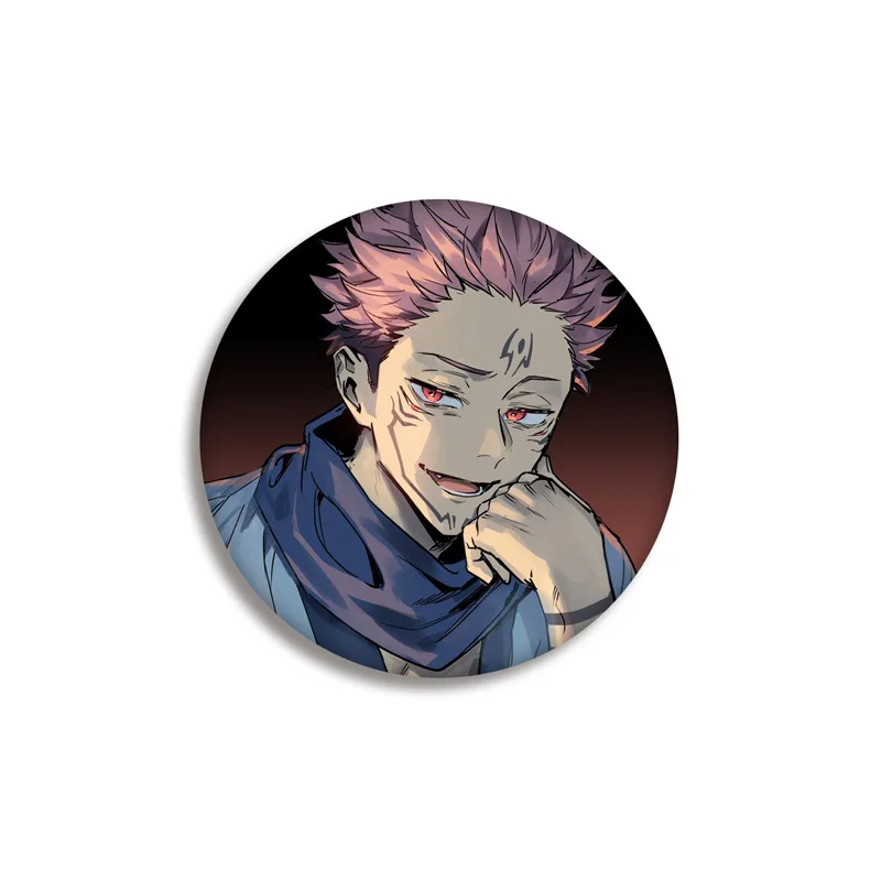 

Anime Jujutsu Kaisen Badge on a Backpack Gojo Satoru Anime Icon Pins Badge Decoration Brooches Metal Badges For Clothes DIY Gift
