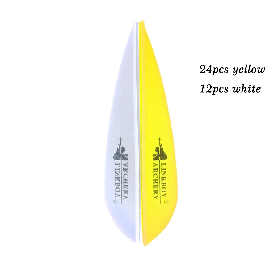 Стрелы для стрельбы из лука Linkboy пластиковые наконечники 2 8 дюйма 36/60 шт. | Спорт и