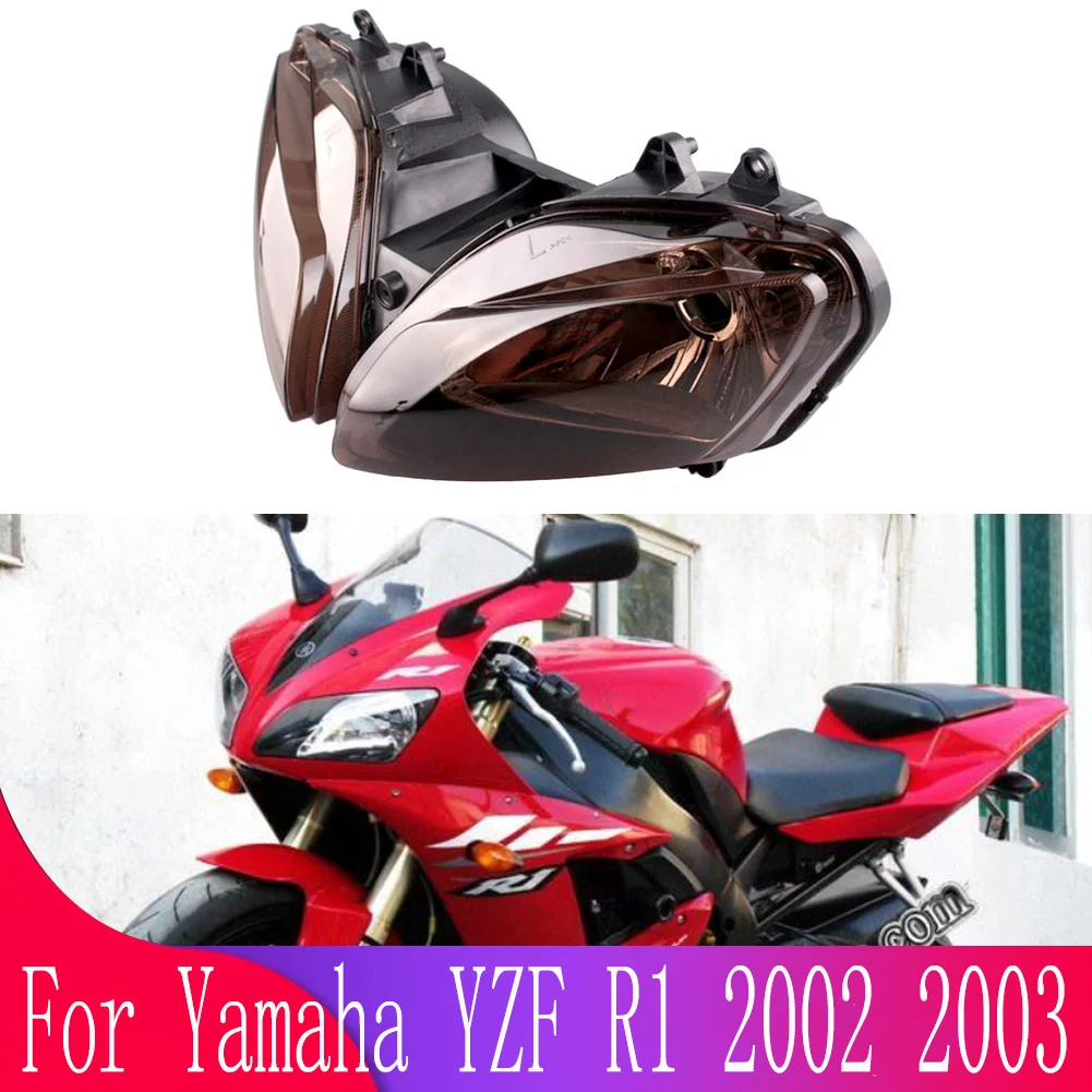 Для Yamaha 1000 YZF-R1 2002 2003 YZFR1 Cafe Racer аксессуары для мотоциклов передняя фара налобный