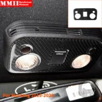 for ford mustang gt 2015 2022 carbon fiber sticker overhead reading light lamp console panel frame decor cover car accessories