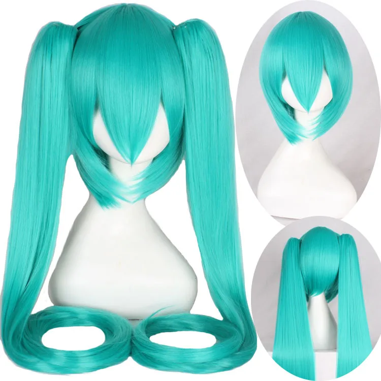 Cosplay&ware 28 Colors Vocaloid Miku Cosplay Wig Long Heat Resistant Synthetic Hair Clip Ponytails Wigs & Cap -Zentai shop online H3b8c3674164d494eb9fbb5665fde02f7w.jpg