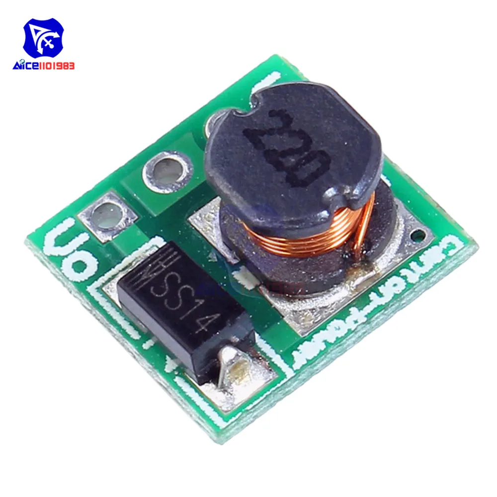 Diymore 5 шт./лот DC 0 9 в 1 8 2 3 В 7 4 до Повышающий Модуль питания преобразователь
