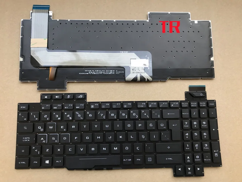 best keyboard for ASUS GL703V GL703M GL703G GL703S GL703GM FX63VM fX503VD GL504 GL753 FX80 FX86 German/Spanish/uk/Trurkey layout |