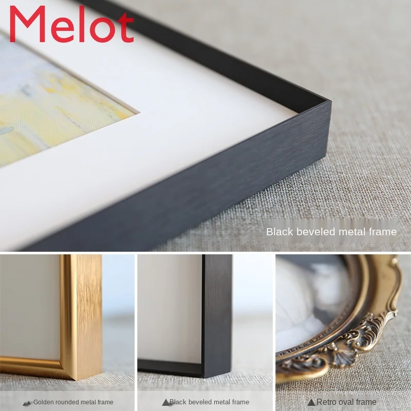 

Modern French Minority Retro Artistic Living Room Decorative Painting European Entry Lux Nordic Paintings Combination Angel News